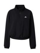 ADIDAS PERFORMANCE Sportsweatshirt 'Train Essentials'  sort / hvid