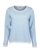 BLUE SEVEN Pullover  lyseblå / offwhite