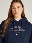 TOMMY HILFIGER Sweatshirt  navy / rød / hvid