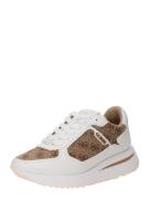 GUESS Sneaker low 'ENERGY4'  mørkebeige / brun / hvid