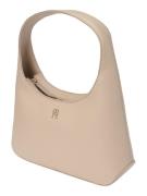 TOMMY HILFIGER Skuldertaske  beige / guld