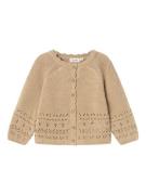 NAME IT Cardigan  mørkebeige