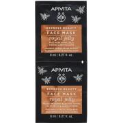 APIVITA Express Beauty Firming & Revitalizing Face Mask with Roya