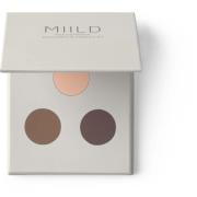 Miild Natural Mineral Eyeshadow & Eyebrow Kit  4 ml