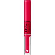 NYX PROFESSIONAL MAKEUP Shine Loud Pro Pigment Lip Shine On A Mis