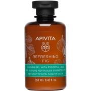 APIVITA Refreshing Fig  Shower Gel with Essential Oils with Fig