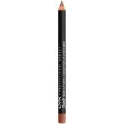 NYX PROFESSIONAL MAKEUP Suede Matte Lip Liner Soft Spoken Soft-Sp