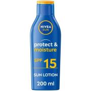 NIVEA SUN Protect & Moisture Sun Lotion SPF15 200 ml