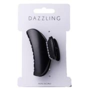 Dazzling Hår Hair Clip Matte Black