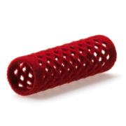 Bravehead Flock Curlers 12 stk. Red 18 mm