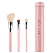 Sigma Beauty Essential Trio Brush Set  Pink