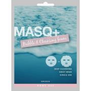 MASQ+ Bubble & Cleansing Foam Sheet Mask 25 ml