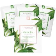 FOREO   Farm To Face Green Tea Sheet Mask