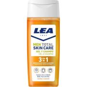 LEA Men 6 in 1 Energizing Revitalizing Shower Gel and Shampoo 300