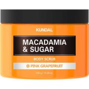 Kundal Macadamia & Sugar Body Scrub Pink Grapefruit 550 g