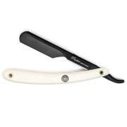 Parker Shaving PTWBA - White ABS Handle Push Type Black Blade Hol