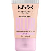 NYX PROFESSIONAL MAKEUP Bare With Me Blur Tint Foundation 02 Fair