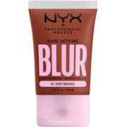 NYX PROFESSIONAL MAKEUP Bare With Me Blur Tint Foundation 20 Deep