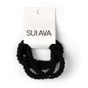 SUI AVA 4-pack Basic Essentials Elastics Black Beauty