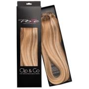 Poze Hairextensions Poze Clip&Go LöshårÄkta 8A/10NV Ash Mix 7 del