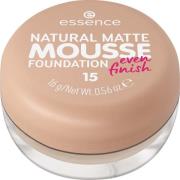 essence Natural Matte Mousse Foundation 15