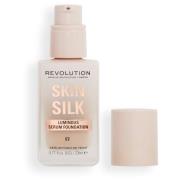 Makeup Revolution Skin Silk Serum Foundation F7