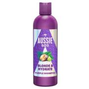 Aussie SOS Blonde & Hydrate Purple Shampoo 300 ml