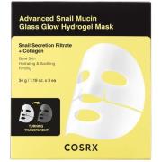 Cosrx Advanced Snail Mucin Glass Glow Hydrogel Mask 3 stk