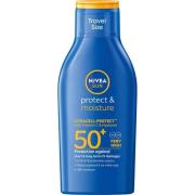 NIVEA SUN Protect & Moisture Sun Lotion SPF 50+  100 ml