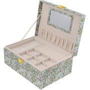 Bon Dep Jewelry box square mw Liberty Poppy and Daisy