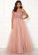 Christian Koehlert Sparkling Tulle Dream Dress Dawn Pink 42