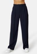 BUBBLEROOM Denice wide suit pants Dark blue 34