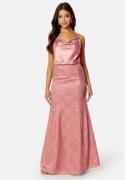Bubbleroom Occasion Lucie Jacquard Gown Old rose 36