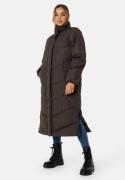 BUBBLEROOM Idah Long Padded Jacket Brown 4XL