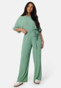 BUBBLEROOM Antonia jumpsuit Dusty green M