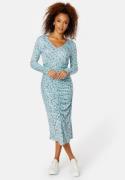 BUBBLEROOM Rakella dress Dusty blue / Floral L