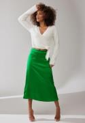 Object Collectors Item Naya HW Sateen Midi Skirt Fern Green 34