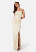 Bubbleroom Occasion Alda Strap Gown Cream 42