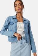 Happy Holly Lottie Denim Jacket Light blue 40