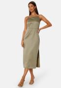 Bubbleroom Occasion Ortiza Satin Dress Olive green 40