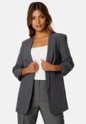 Pieces Pcbosella 3/4 Blazer Dark grey XS