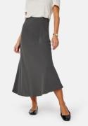 Pieces Franan HW Midi Skirt Magnet S