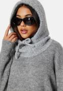 Object Collectors Item Milu Knit Balaclava ACC Light Grey Melange Onesize