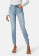 ONLY Onlblush Mid Skinny Ankle Denim Light Medium Blue Denim XS/30