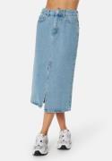 ONLY Bianca Midi Skirt Denim Light Blue Denim XS