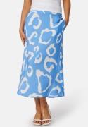 Object Collectors Item Objjacira Mid Waist Skirt Blue/White 36