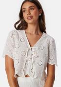 BUBBLEROOM Broderie Anglaise Blouse White XL