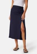 GANT Midi Linen Blend Skirt Navy 34