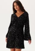 VILA Vibarina Glitter Dress Black Detail:Sequins XS