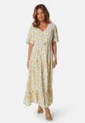 Object Collectors Item Objlorena New S/S LONG DRESS  Sandshell Aop:flower 36